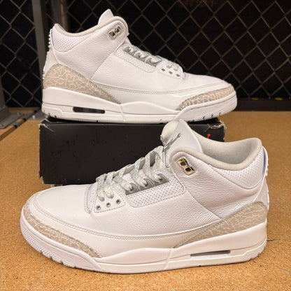 Air Jordan 3 Retro 'Pure Money' 2025 (Men 10.5) Used - Sneakers - Jawns on Fire Sneakers & Shoes