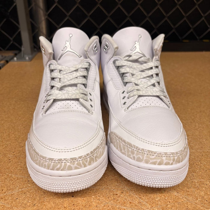 Air Jordan 3 Retro 'Pure Money' 2025 (Men 10.5) Used - Sneakers - Jawns on Fire Sneakers & Shoes