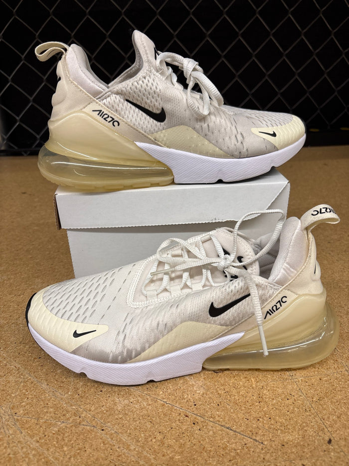 Nike Air Max 270 Sail Coconut Milk Womens 9  Used