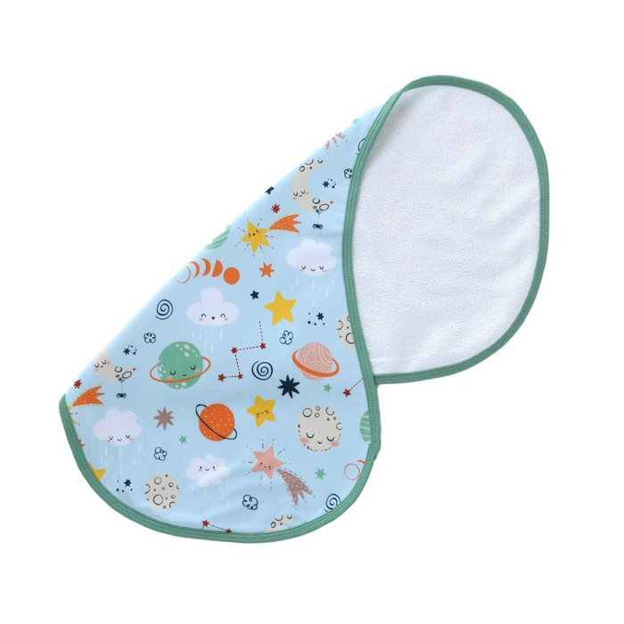 Bamboo Burp Cloth - Cosmic Dribble