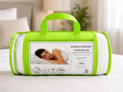 Bamboo Memory Foam Pillow
