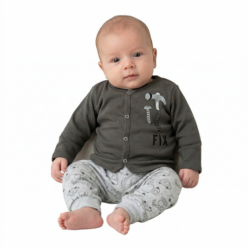 Cars & Tools Pajama Long Sleeve - Summer