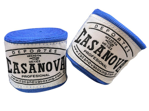 Casanova® Boxing Hand Wraps 180" - Blue
