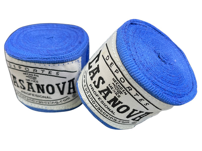Casanova® Boxing Hand Wraps 180" - Blue