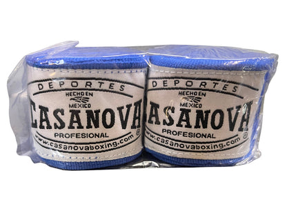 Casanova® Boxing Hand Wraps 180" - Blue