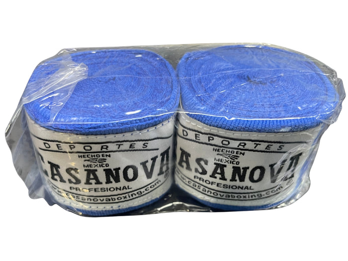Casanova® Boxing Hand Wraps 180" - Blue