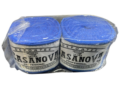 Casanova® Boxing Hand Wraps 180" - Blue