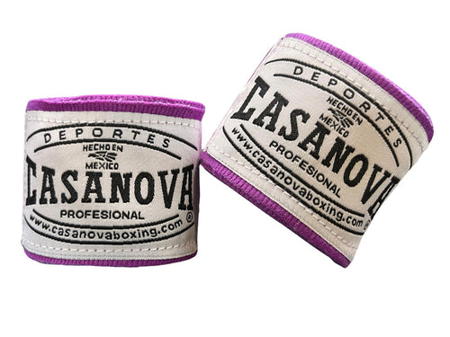 Casanova® Boxing Hand Wraps 180" - Purple