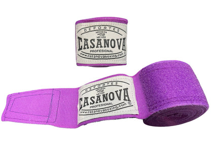 Casanova® Boxing Hand Wraps 180" - Purple