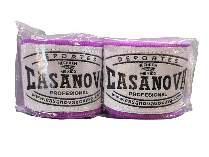 Casanova® Boxing Hand Wraps 180" - Purple