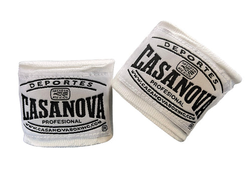 Casanova® Boxing Hand Wraps 180" - White