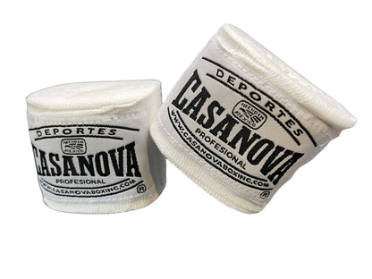 Casanova® Boxing Hand Wraps 180" - White