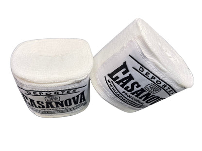 Casanova® Boxing Hand Wraps 180" - White