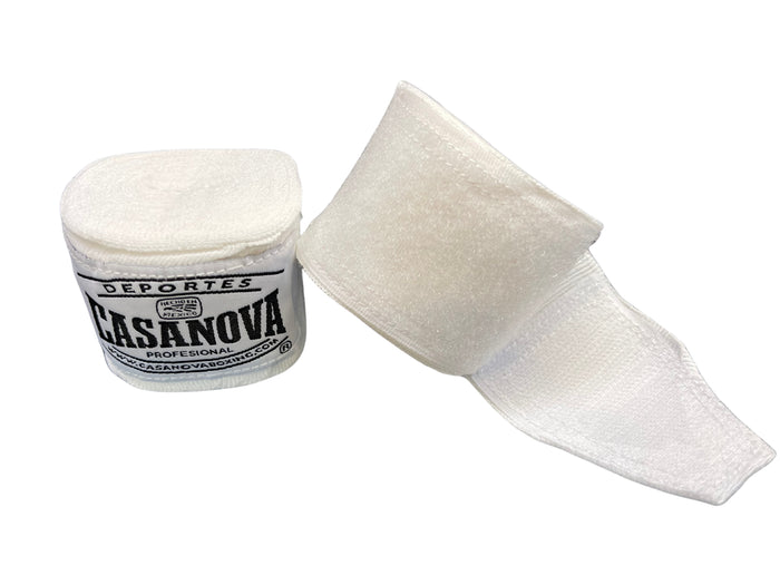 Casanova® Boxing Hand Wraps 180" - White