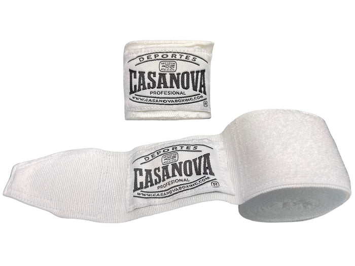 Casanova® Boxing Hand Wraps 180" - White