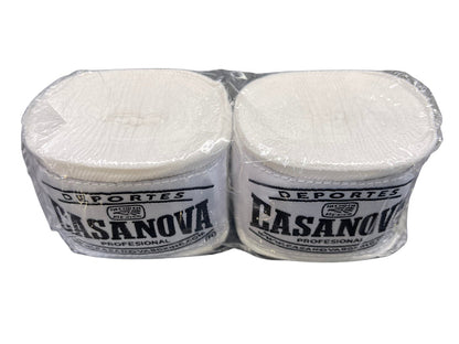 Casanova® Boxing Hand Wraps 180" - White