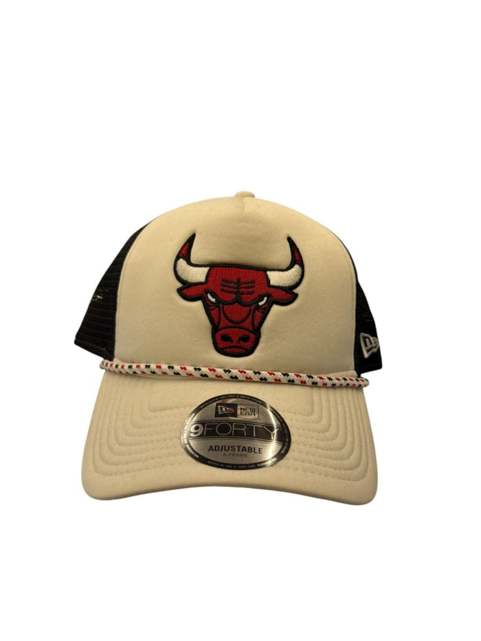 Chicago Bulls White Rope Snapback Hat - Clothing Accessory - Jawns on Fire Sneakers & Shoes