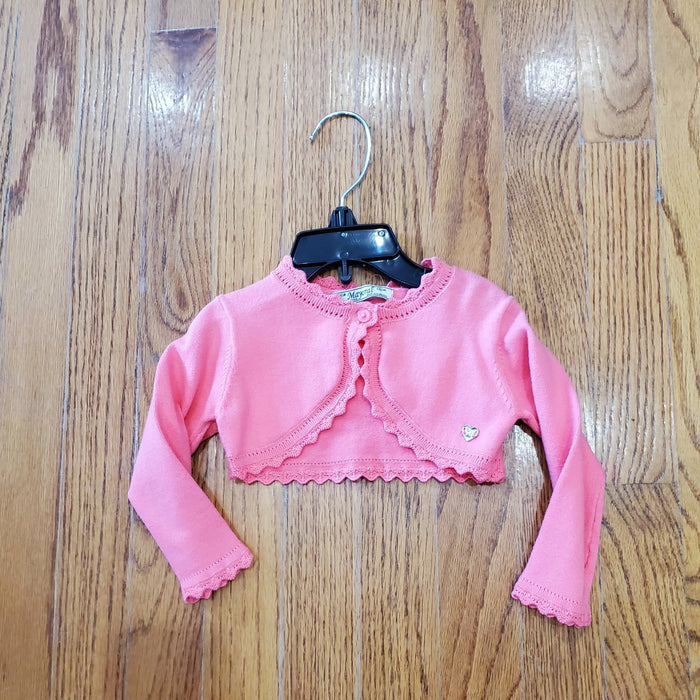 CLEARANCE Mayoral Coral short Cardigan