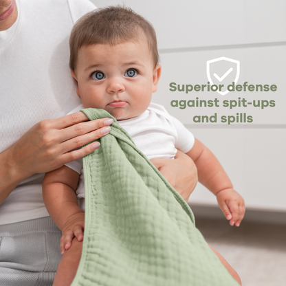Comfy Cubs - Muslin Burp Cloths by Comfy Cubs - / Pack of 6-Giggles N Gear