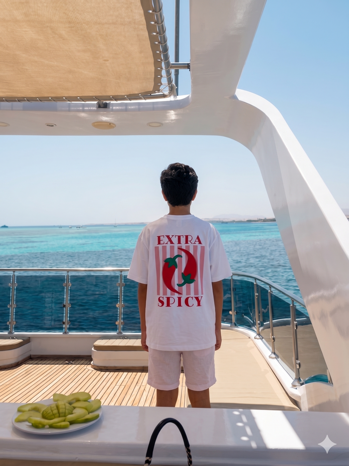 Extra Spicy - T-shirt Oversize  (Kids Unisex)