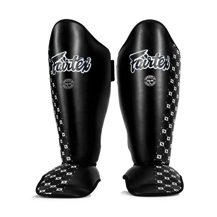 Fairtex® Shin Guards - SP5 Competition Muay Thai (Black)