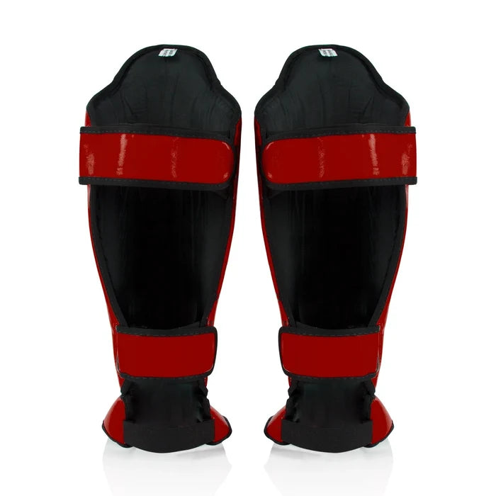 Fairtex® Shin Guards - SP5 Competition Muay Thai (Red)