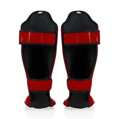 Fairtex® Shin Guards - SP5 Competition Muay Thai (Red)