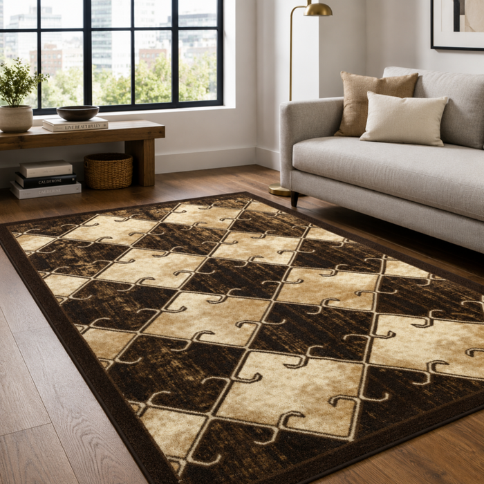 Fan. 3258A Chocolate
