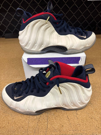 Nike Foamposite Olympic Mens 9 Used -No Box - Sneakers - Jawns on Fire Sneakers & Shoes