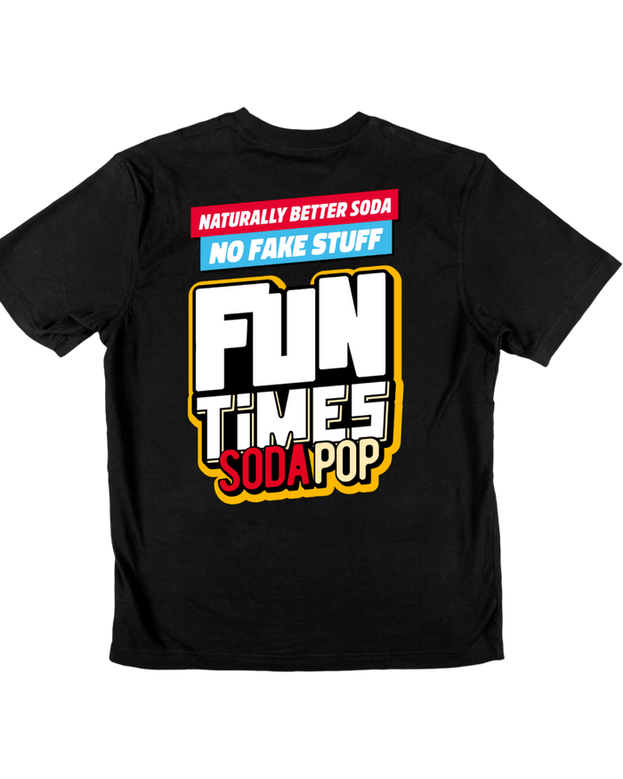 Fun Time Soda Pop Logo T-Shirt - T-Shirt - Jawns on Fire Sneakers & Shoes