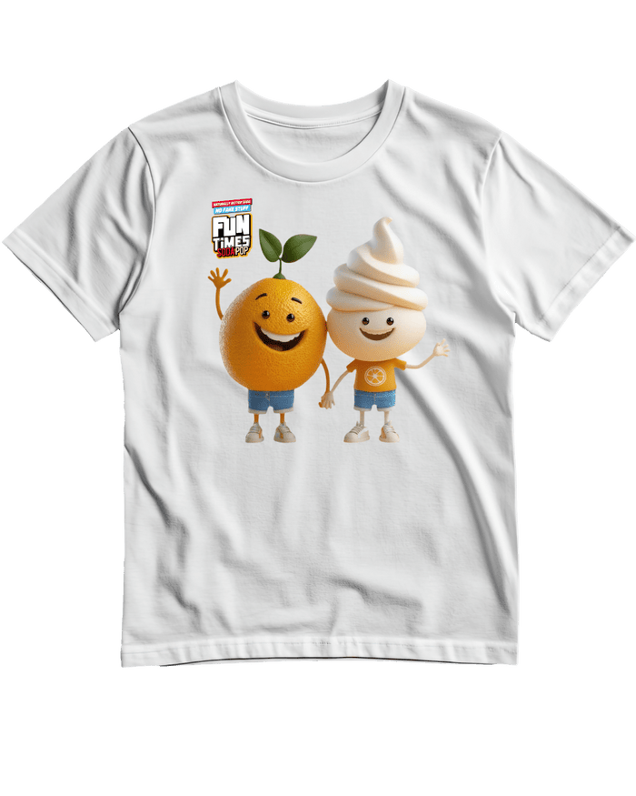 Fun Time Soda Pop Orange Cream T-Shirt - T-Shirt - Jawns on Fire Sneakers & Shoes