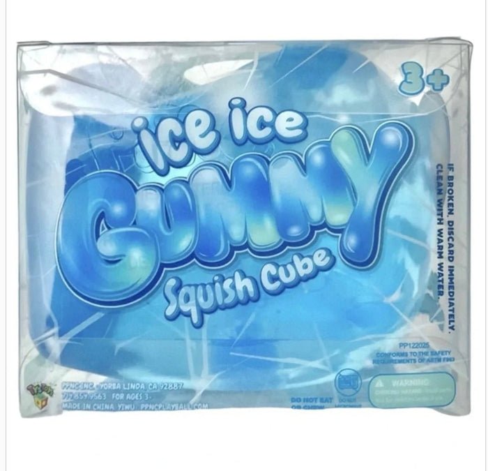 Ice Ice Gummy Squish Cube - Sensory Toys - Jawns on Fire Sneakers & Shoes