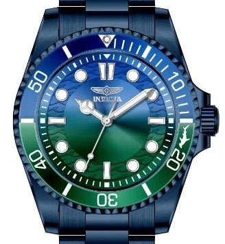 Invicta Pro Diver Men 43mm Stainless Steel Blue Green 50966 - Watches - Jawns on Fire Sneakers & Shoes