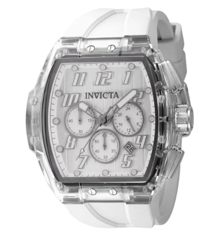 Invicta S1 Rally Kinesia Anatomic Men's Watch - 47mm, White 45481 - Watches - Jawns on Fire Sneakers & Shoes