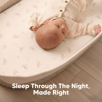 KeaBabies - Isla Bassinet Mattress Sheets Fitted for Baby Girls, Boys - Meadow-Giggles N Gear