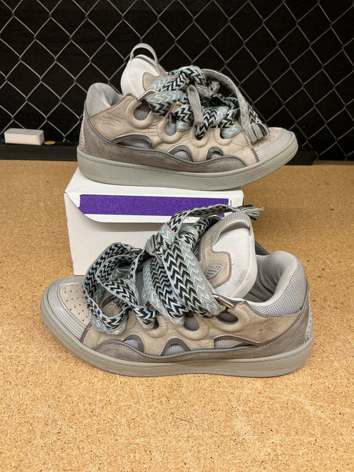 Lanvin Curb Grey( Mens 10) Used ( No Box)