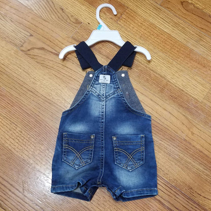 Mayoral Denim Short Bibs