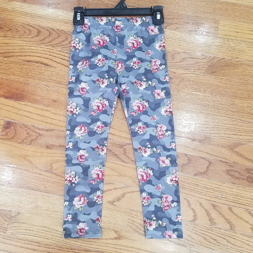 Mayoral Gray Camo Floral Leggings