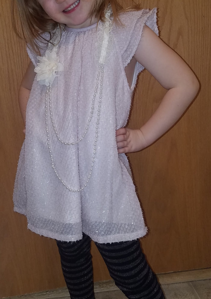 ML Kids Mauve Shimmer Tunic