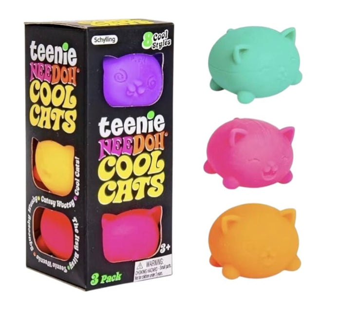 Nee-Doh teenie Cool Cats - Sensory Toys - Jawns on Fire Sneakers & Shoes