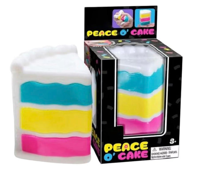 NeeDoh Peace O’ Cake Squishy Fidget Toy - Sensory Toys - Jawns on Fire Sneakers & Shoes