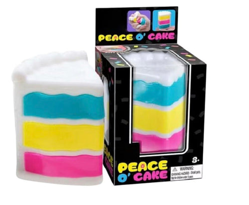 NeeDoh Peace O’ Cake Squishy Fidget Toy - Sensory Toys - Jawns on Fire Sneakers & Shoes
