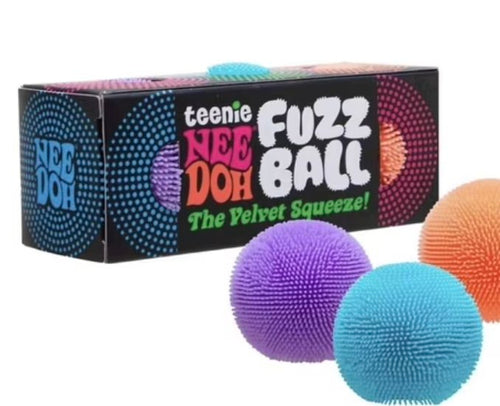 NeeDoh Teenie Fuzz Ball 3 Pack - Sensory Toys - Jawns on Fire Sneakers & Shoes