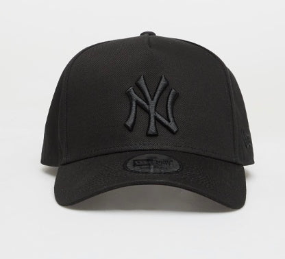 New York Yankees Black Era 9FORTY A-Frame Snapback - Clothing Accessory - Jawns on Fire Sneakers & Shoes