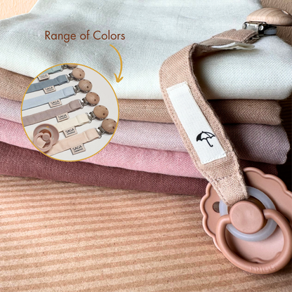 Pacifier Clip - Pala - Clay