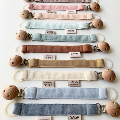 Pacifier Clip - Pala - Clay