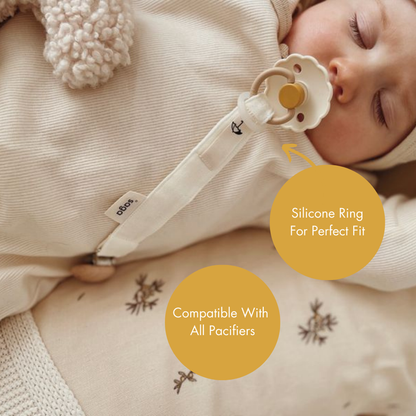Pacifier Clip - Pala - Cream