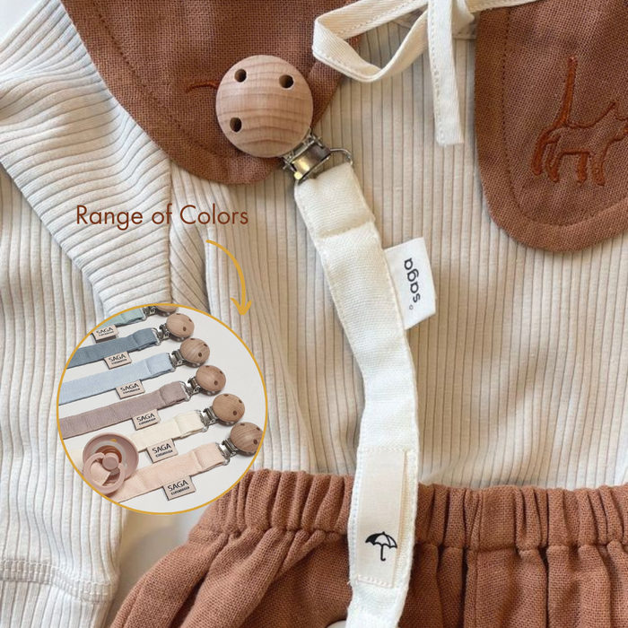 Pacifier Clip - Pala - Cream