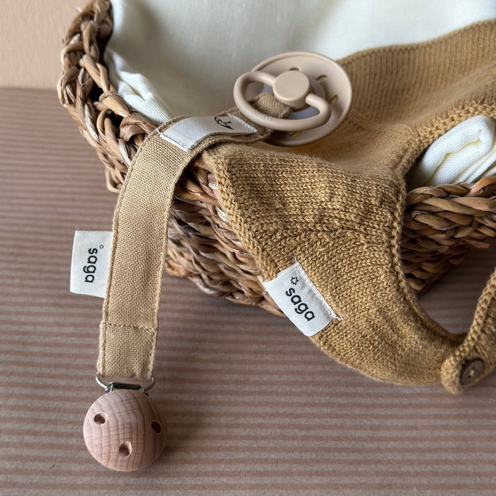 Pacifier Clip - Pala - Honey