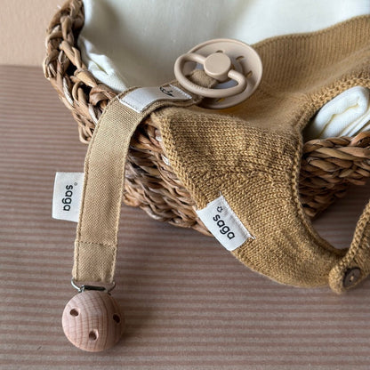 Pacifier Clip - Pala - Honey